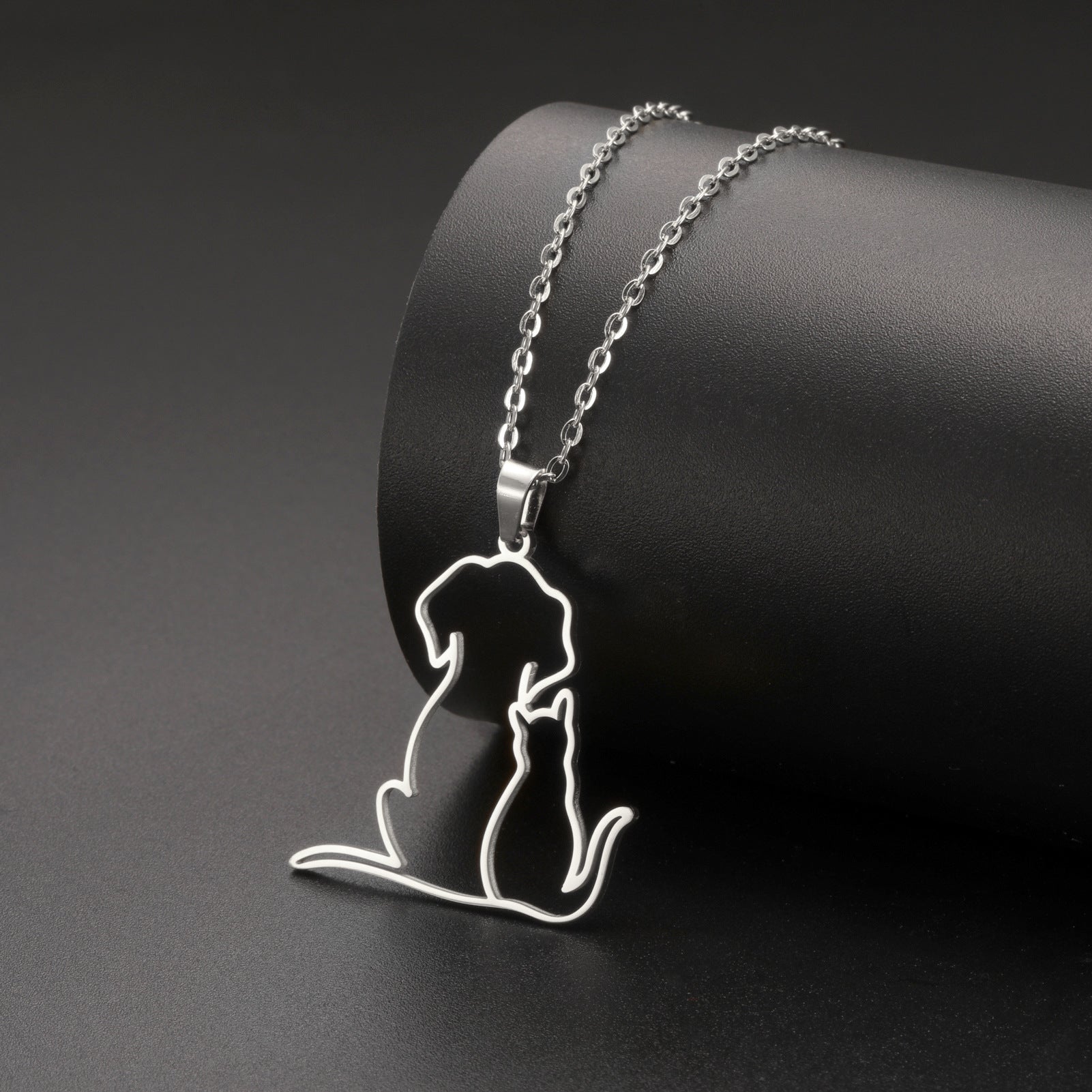 Collar "Unión Inseparable" de Perro y Gato