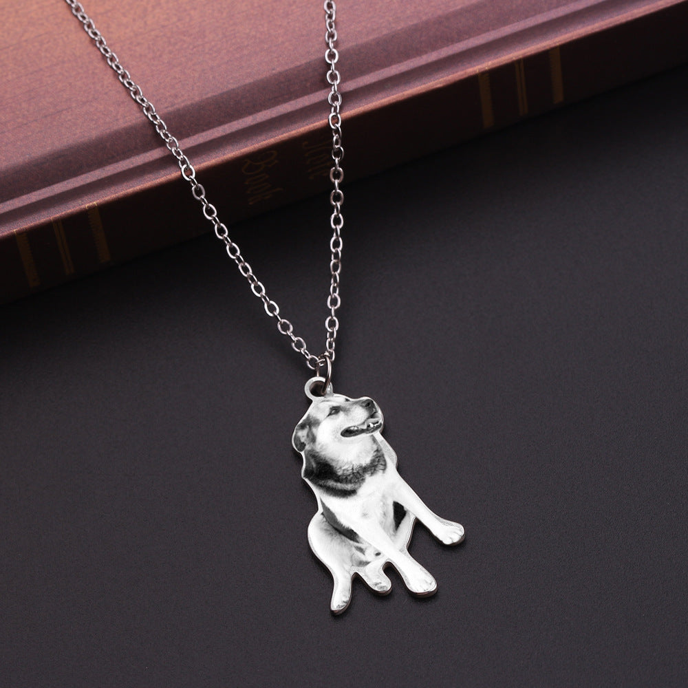 Collar y LLavero  Personalizado  con FOTO de Mascota