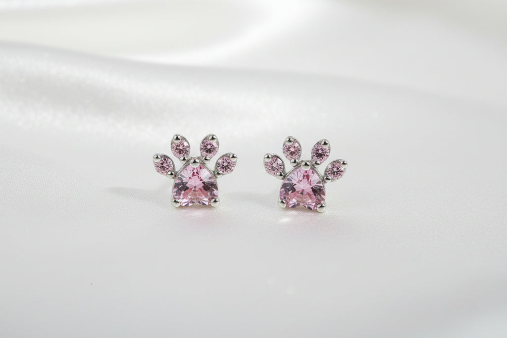 Set de Joyas "Huella de Cuarzo Rosa" con Baño de Oro Rosa
