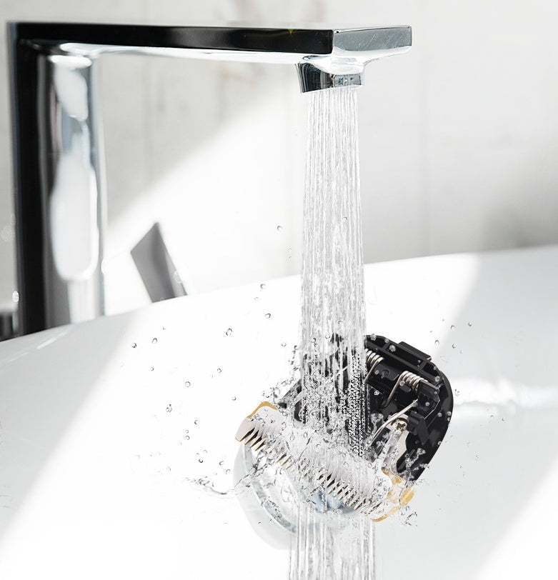 Cortapelos Profesional Silencioso con Cuchilla de Titanio y Cerámica