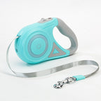 Correa Retráctil con Foco LED y Collar
