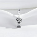 Colgante "Silueta Canina" en Plata de Ley S925