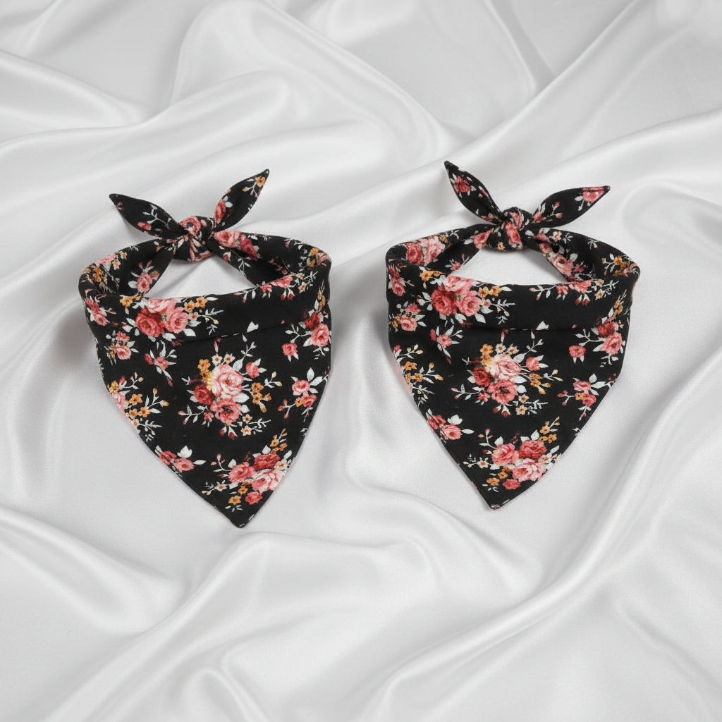 Pañuelo de Algodón "Jardín Floral" para Perros