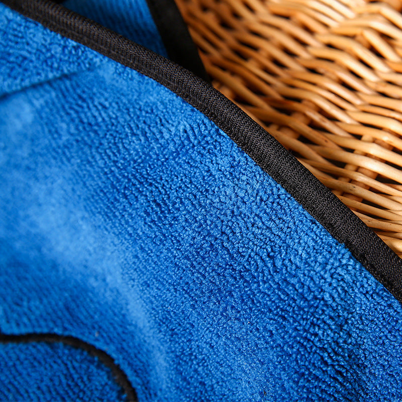 Toalla absorbente de algodón para mascotas de secado rápido y uso diario