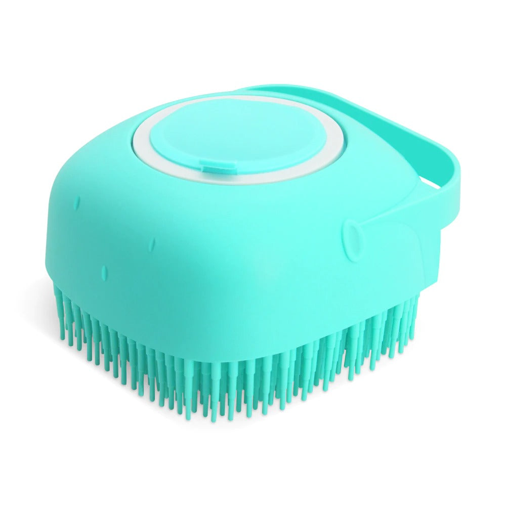 Cepillo Dispensador 2 en 1 para Baño y Masaje