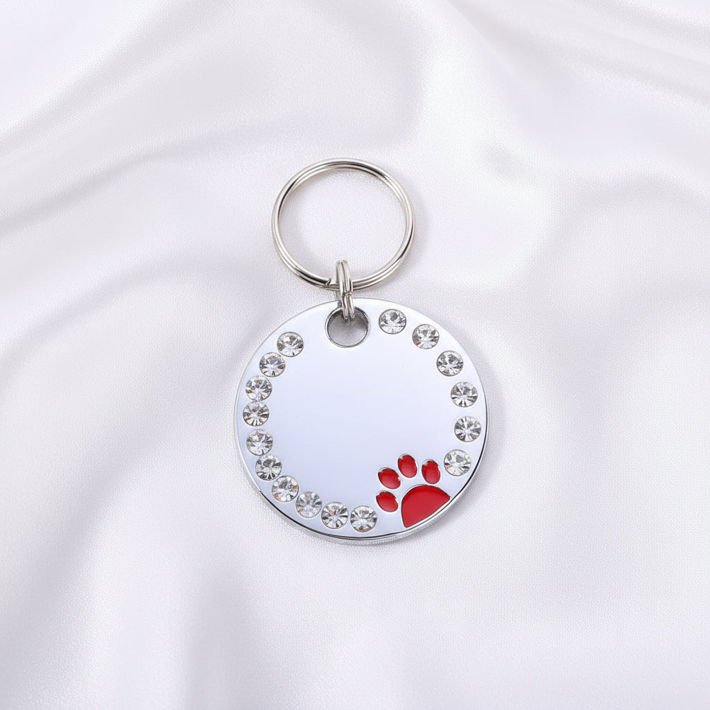 Llavero Redondo Metálico Personalizable