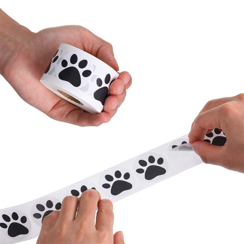 Pegatinas de Huella Canina para Amantes de los Perros