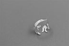 Anillo "Teckel Eterno" en Plata de Ley S925