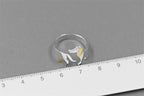 Anillo "Teckel Eterno" en Plata de Ley S925