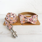 Conjunto de Paseo "Elegancia Brown" con Pajarita