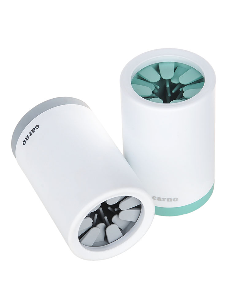 Taza Limpiadora de Patas con Cerdas de Silicona Suave