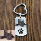 Llavero  Personalizado con Foto  Grabada