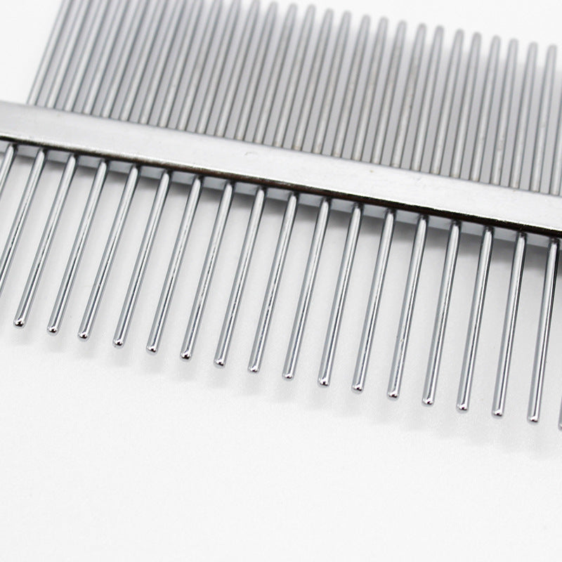 Peine Profesional de Doble Hilera con Mango Ergonómico