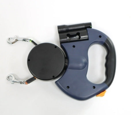 Correa Doble Retráctil Automática con Iluminación