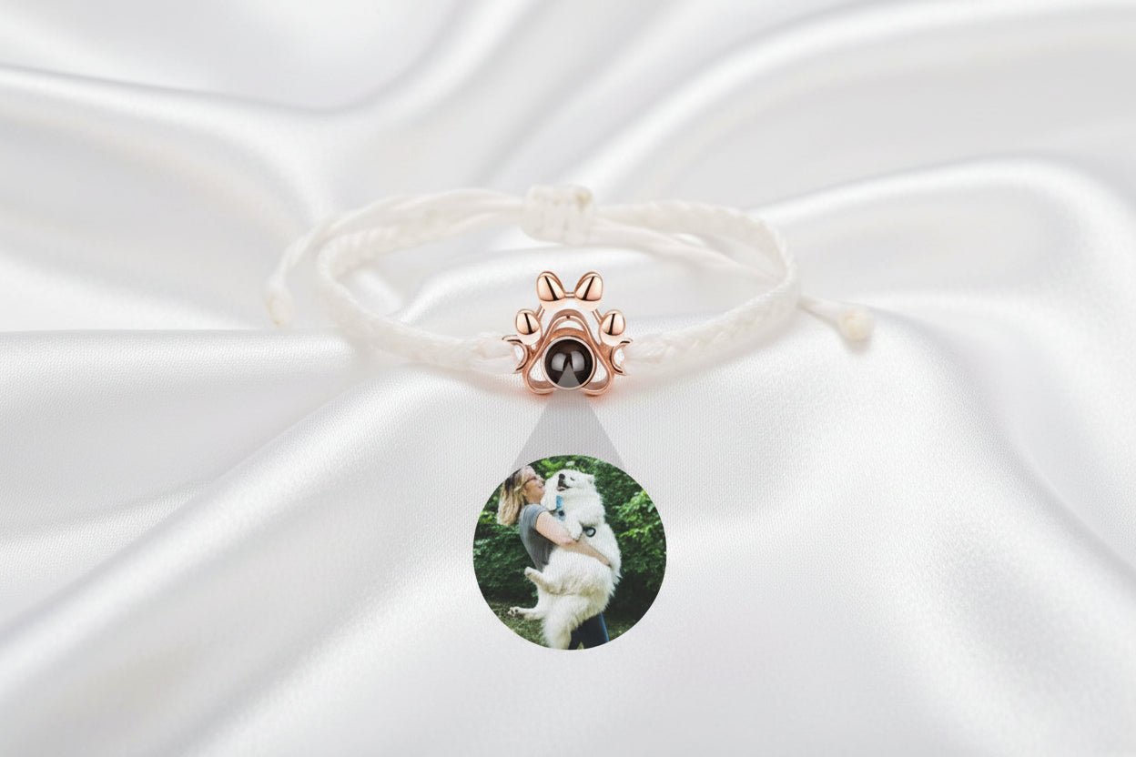 Brazalete de Proyección Personalizado "Huella del Corazón"