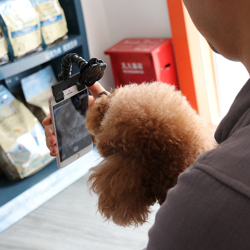 Soporte  para Selfis con Perros