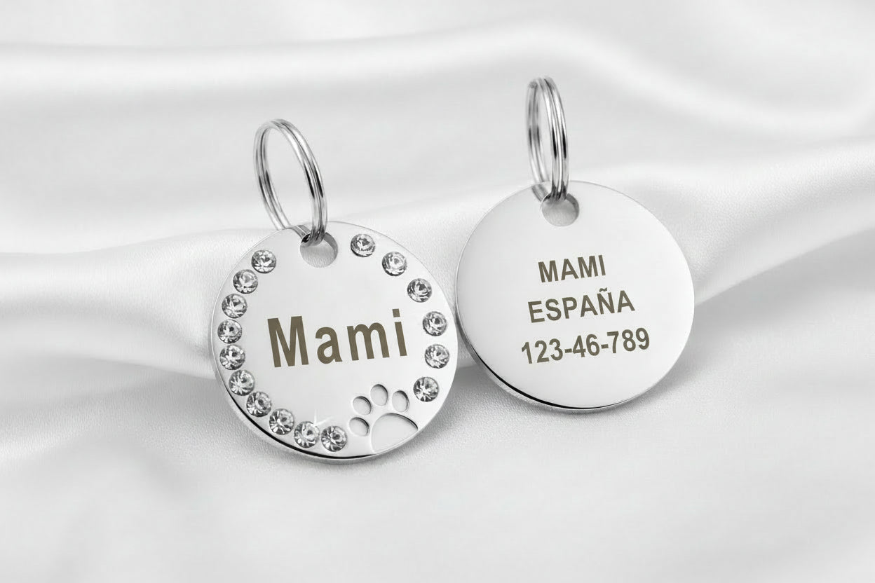 Llavero Redondo Metálico Personalizable