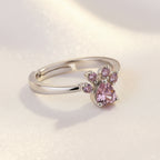 Set de Joyas "Huella de Cuarzo Rosa" con Baño de Oro Rosa
