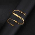 Brazalete "Corazón Fiel" en Acero - Personalizable