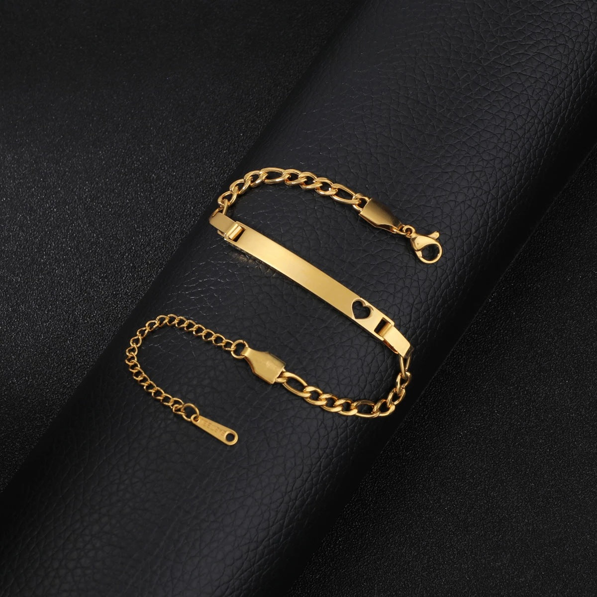 Brazalete "Corazón Fiel" en Acero - Personalizable