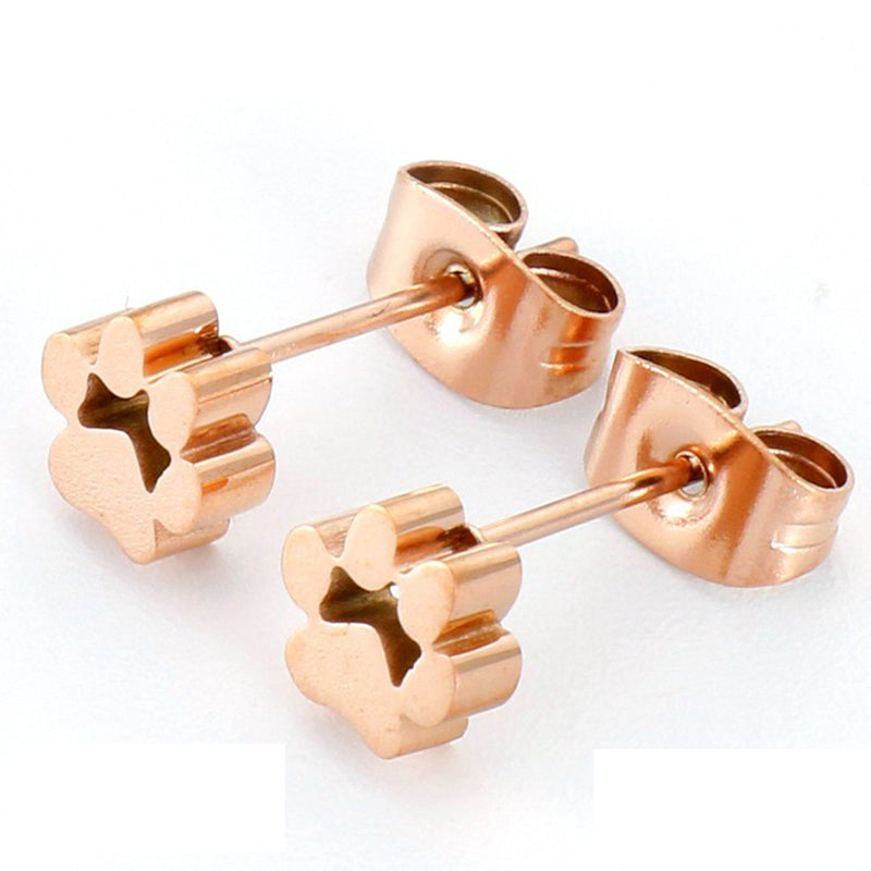 Conjunto de Joyas "Huella de Amor" en Acero Inoxidable