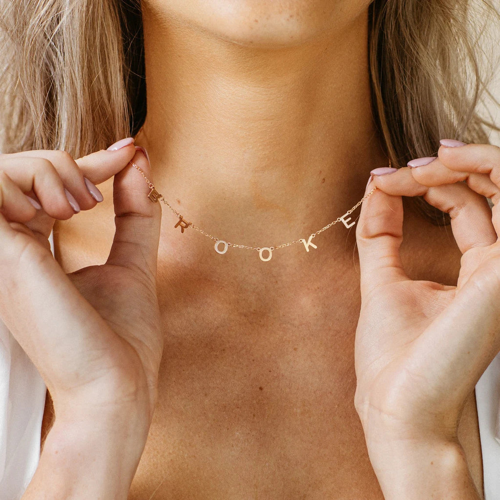 Collar de Letras  Personalizado