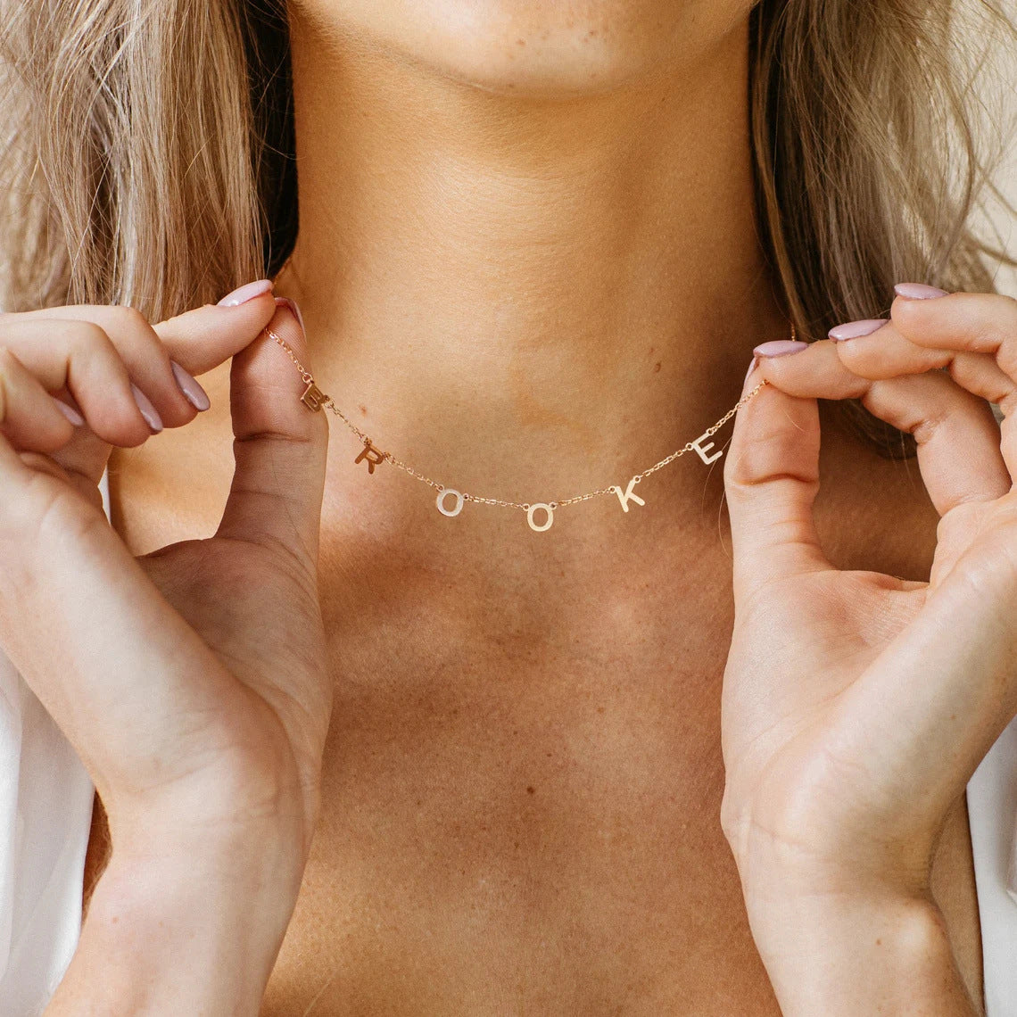 Collar de Letras  Personalizado