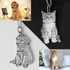 Collar Personalizado de Plata de Ley 925 con FOTO y TEXTO