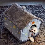 Casa Cueva Plegable y Térmica para Mascotas
