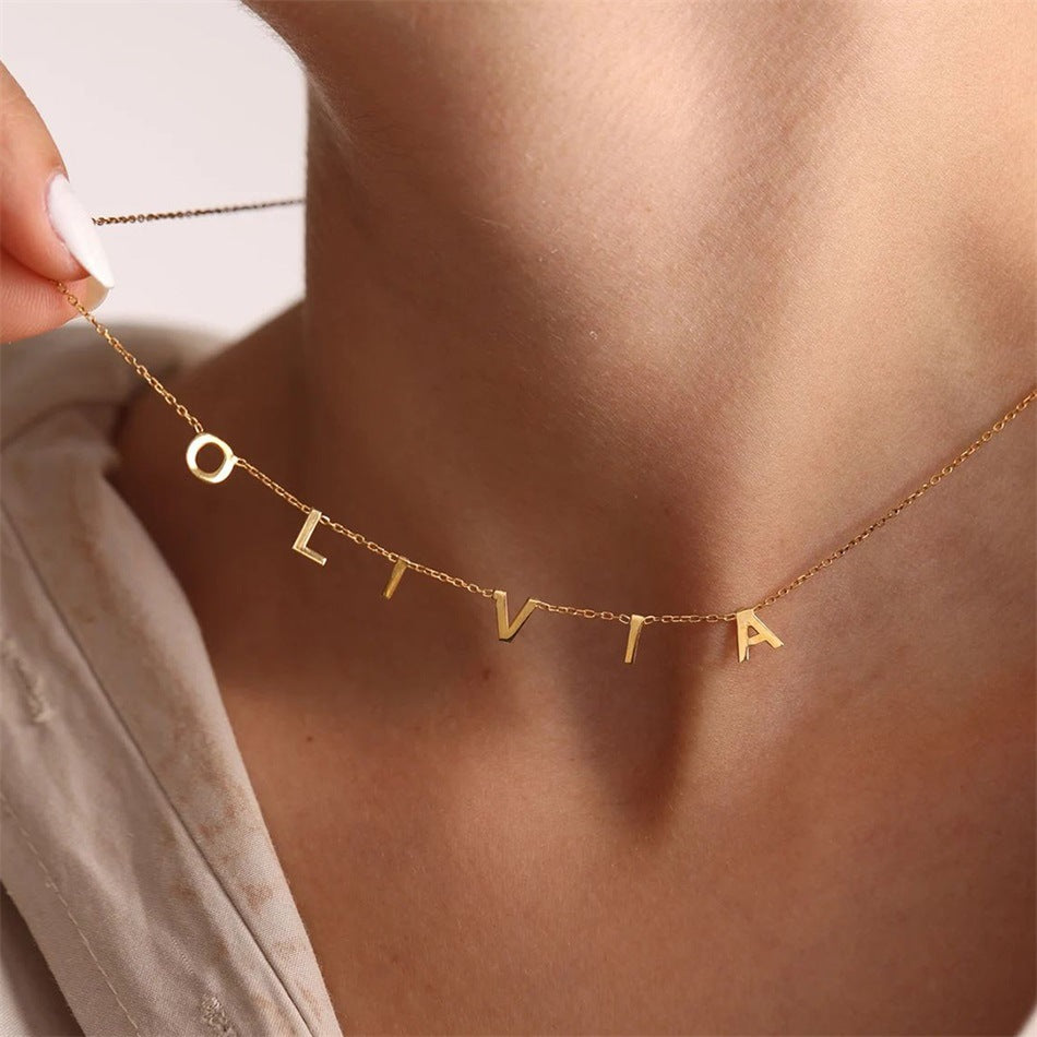 Collar de Letras  Personalizado