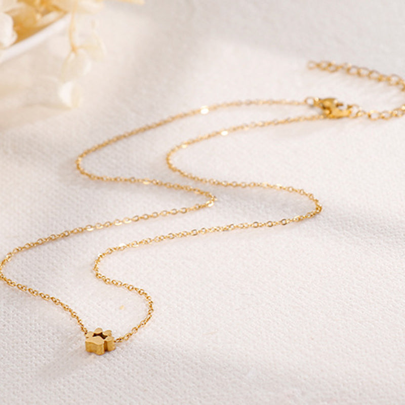 Conjunto de Joyas "Huella de Amor" en Acero Inoxidable