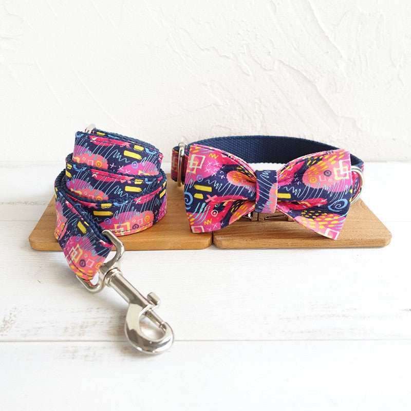 Conjunto de Paseo "Deep Graffiti" con Pajarita