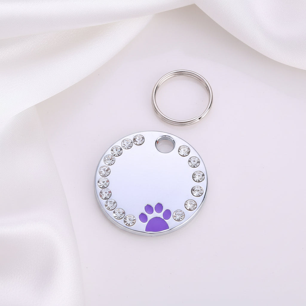 Llavero Redondo Metálico Personalizable