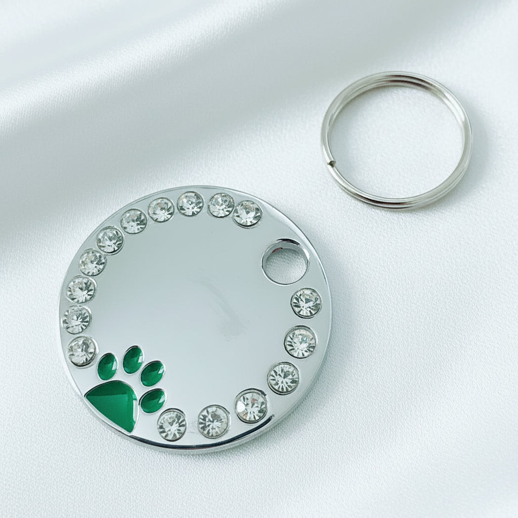 Llavero Redondo Metálico Personalizable