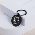 Llavero Redondo de Acero Inoxidable Personalizable