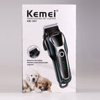 Máquina de Peluquería Profesional Recargable para Humanos y Perros