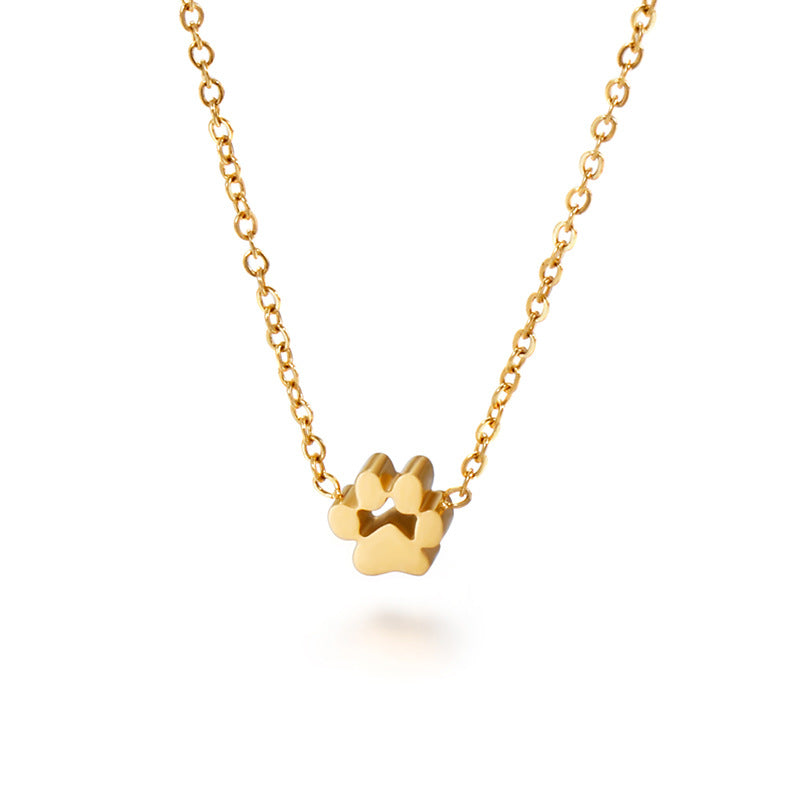 Conjunto de Joyas "Huella de Amor" en Acero Inoxidable
