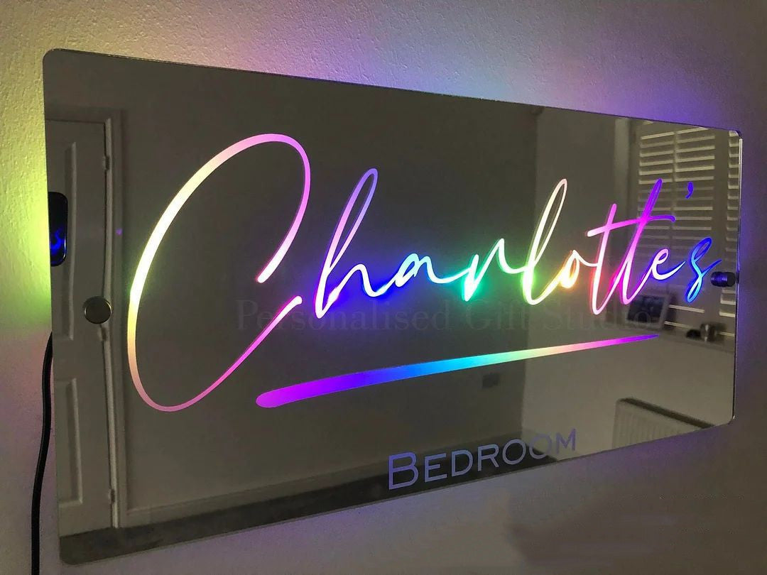 Espejo LED "Luz de Lealtad" - Personalizable