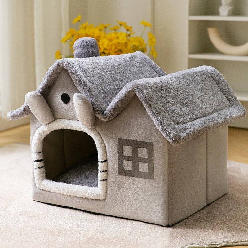 Casa Cueva Plegable y Térmica para Mascotas