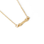 Set de Collar y Llavero con Diseño de Hueso