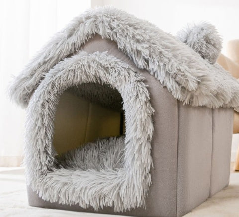 Casa Cueva Plegable y Térmica para Mascotas