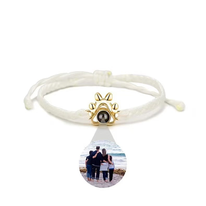 Brazalete de Proyección Personalizado "Huella del Corazón"