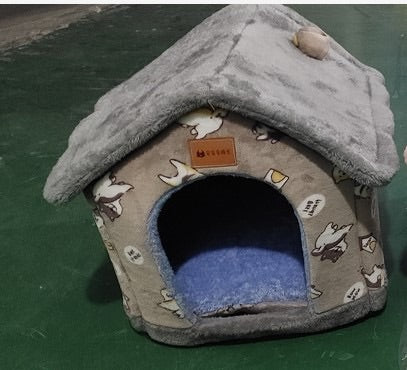 Casa Cueva Plegable y Térmica para Mascotas