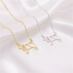 Collar con Colgante de Silueta Canina