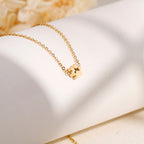 Conjunto de Joyas "Huella de Amor" en Acero Inoxidable