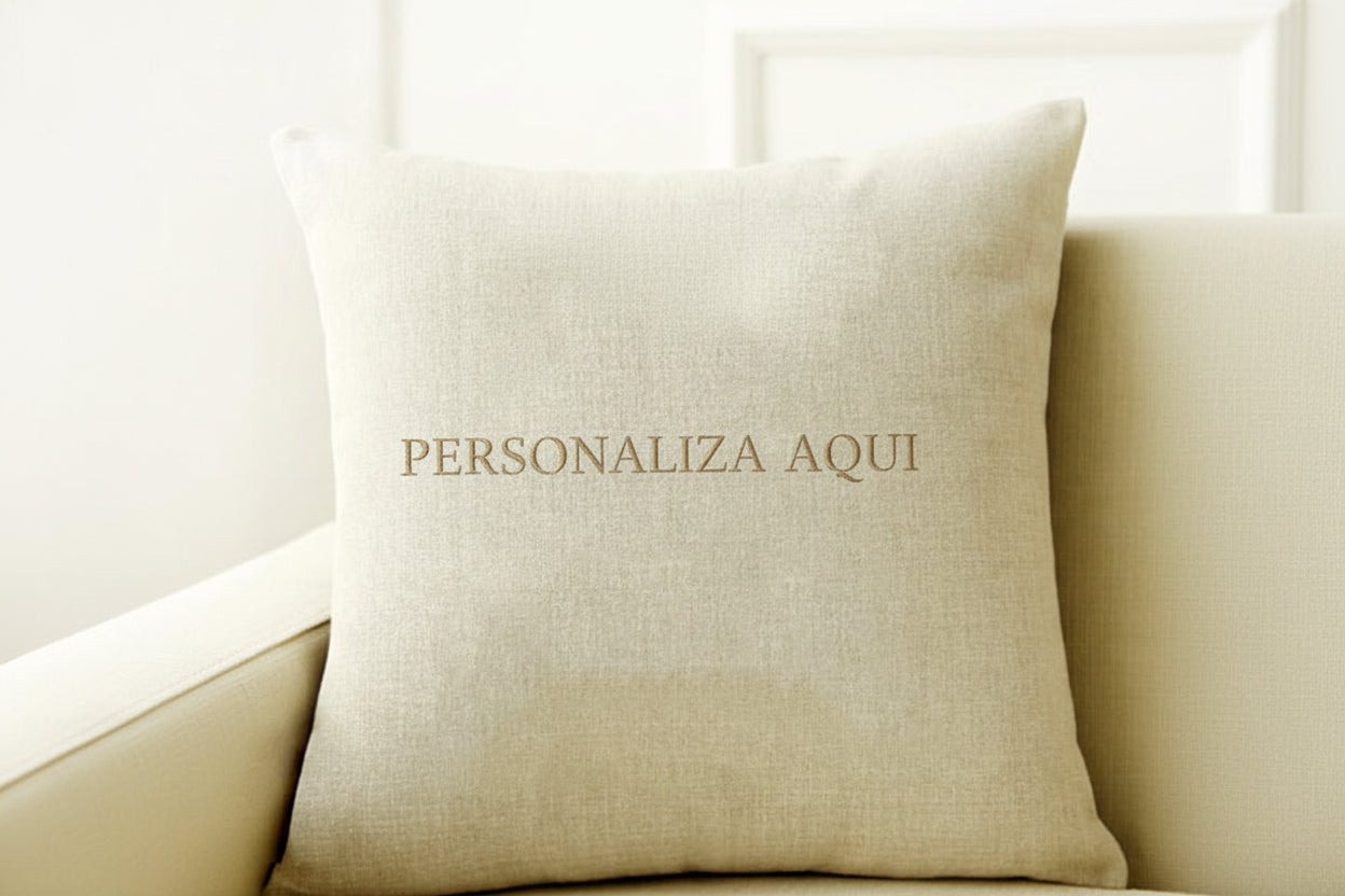 Cojín Decorativo "Amor Incondicional" - Personalizable