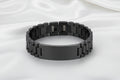 Brazalete Masculino 6 colores  Personalizado en Acero Inoxidable