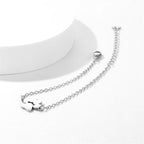 Pulsera de Acero de Titanio con Huella Canina