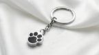 Colgante Conmemorativo de Huella Canina con Urna Integrada
