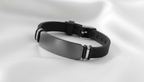 Pulsera "Lazo Eterno" Personalizada en Acero de Titanio Negro